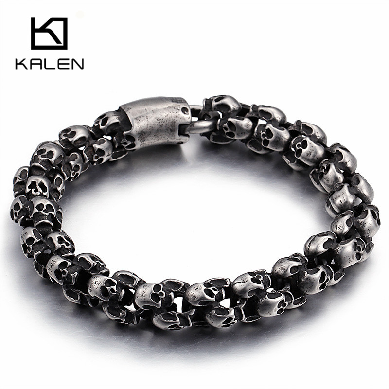 Kalen Punk Long Matte Skull Ne - огляд і ціна Gothic Skull Ring