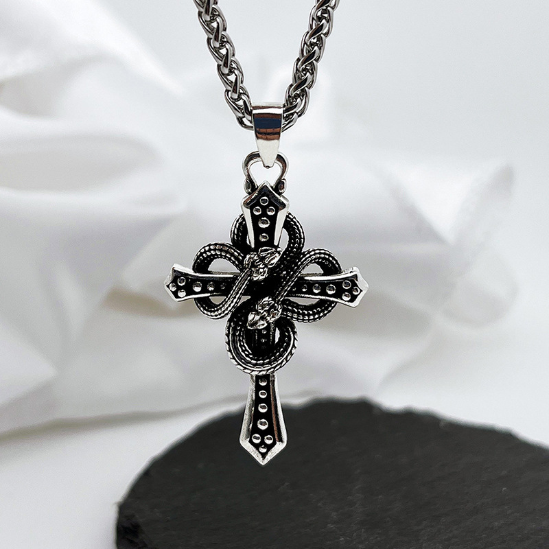 Vintage Two Tone Snake Wrapped - огляд і ціна Hip Hop Chain Necklace